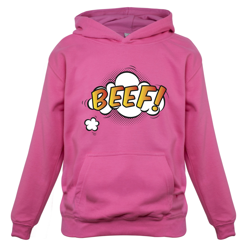 BEEF Word Art Kids T Shirt