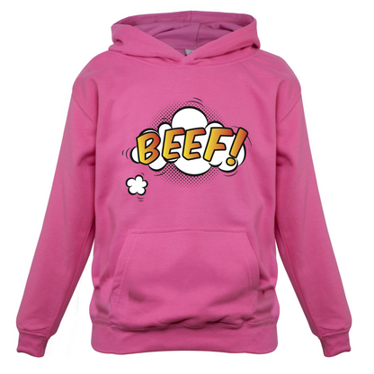 BEEF Word Art Kids T Shirt
