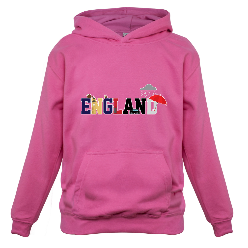 England (Icons) Kids T Shirt