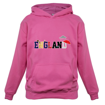 England (Icons) Kids T Shirt