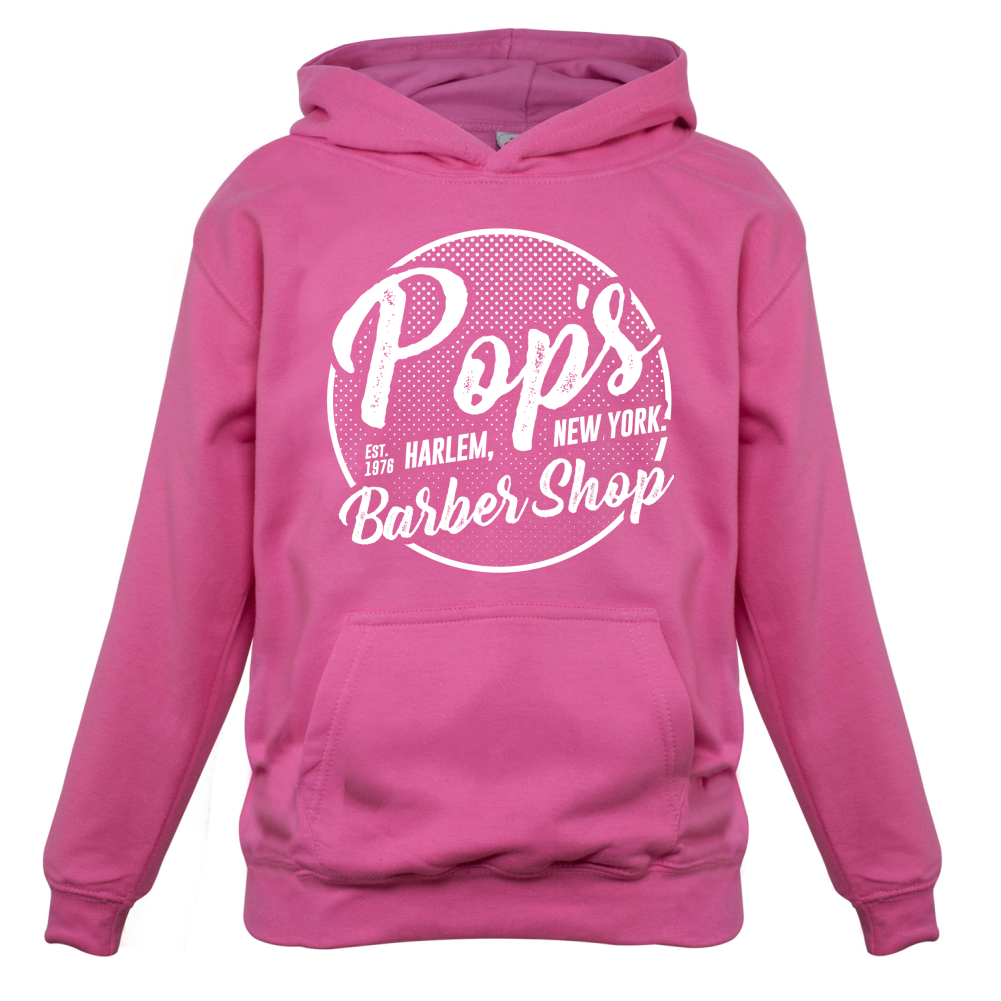 Pop's Barber Shop Kids T Shirt