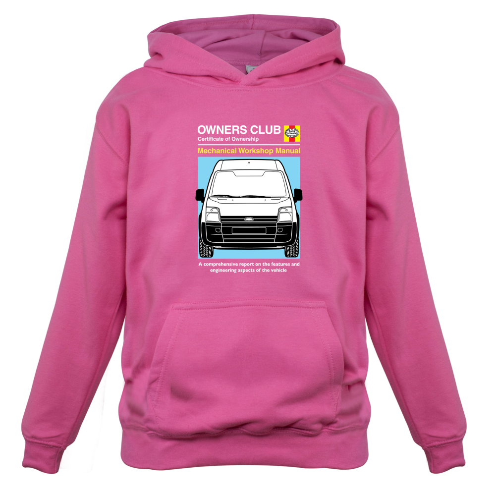 Car Owners Manual Ford Transit Kids T Shirt