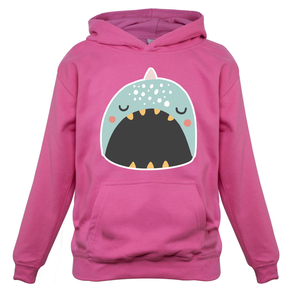 Smiley Face Narwhal Kids T Shirt