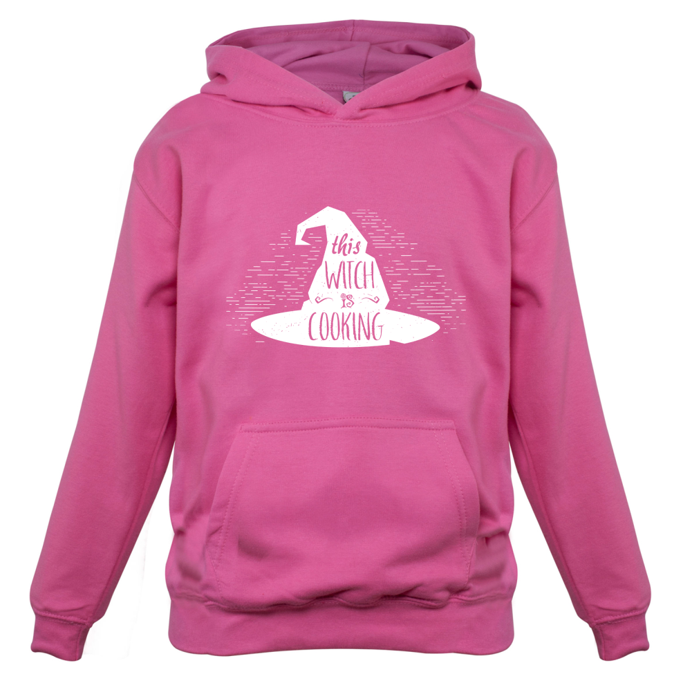 The Witch Is Cooking Kids T Shirt