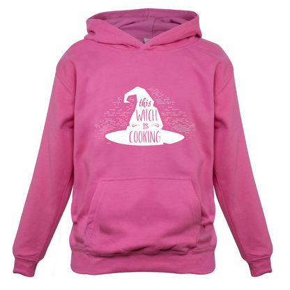 The Witch Is Cooking Kids T Shirt