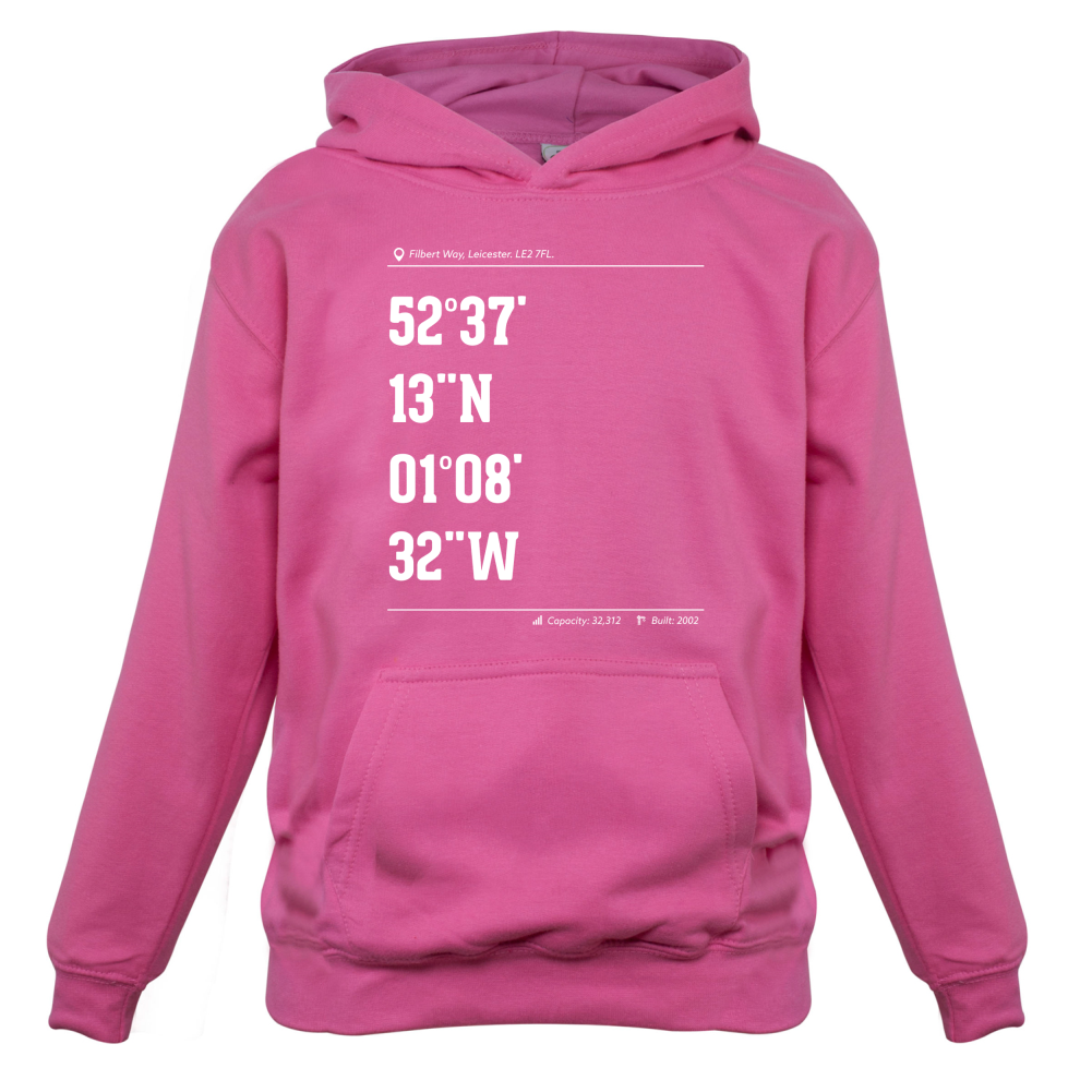 Stadium Coordinates Leicester Kids T Shirt