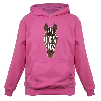 Crazy Horse Lady Kids T Shirt