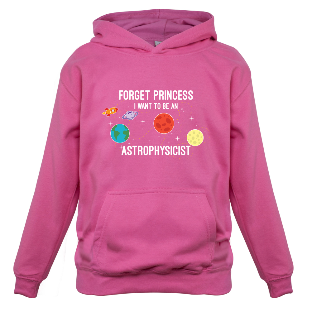 Forget Princess Astrophysicist Kids T Shirt