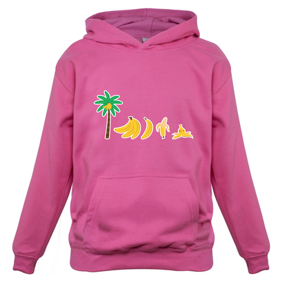 Evolution Of Banana Kids T Shirt