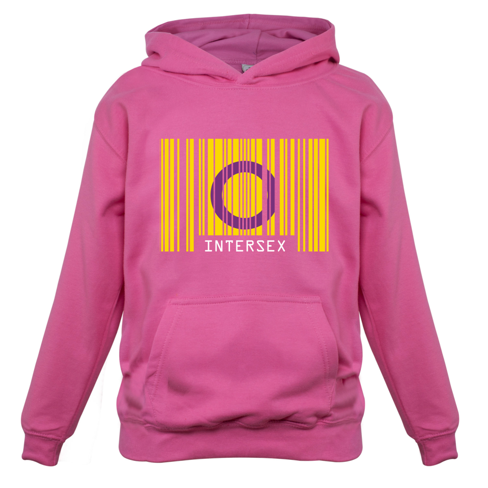 LGBT Barcode Flags - Intersex Kids T Shirt