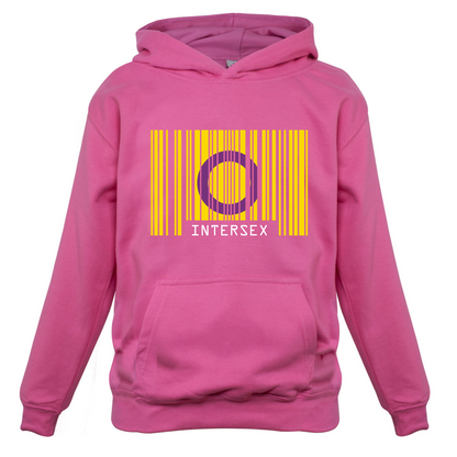 LGBT Barcode Flags - Intersex Kids T Shirt