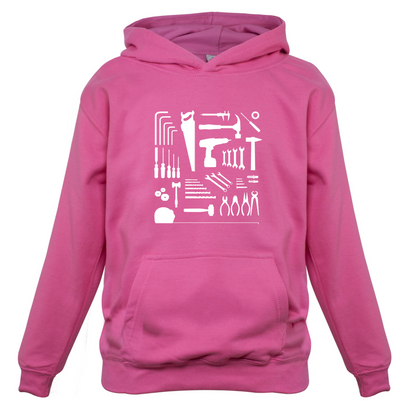 Tools Collage Kids T Shirt