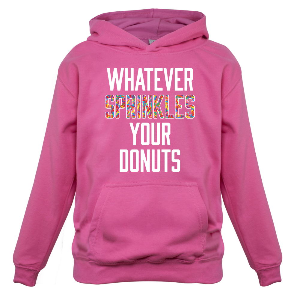 Whatever Sprinkles Your Donuts Kids T Shirt