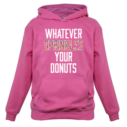 Whatever Sprinkles Your Donuts Kids T Shirt