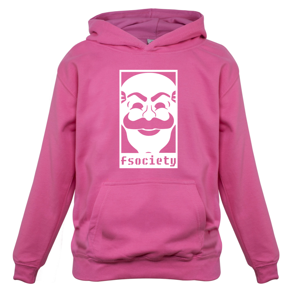 Fsociety Mask Kids T Shirt
