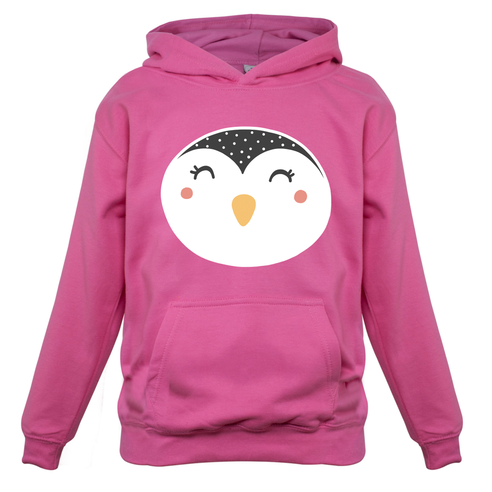 Smiley Face Penguin Kids T Shirt