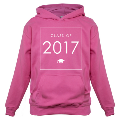 Class Of 2017 Box Kids T Shirt
