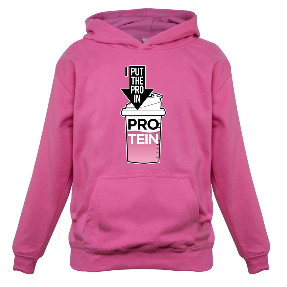 I Put Pro In Protein Kids T Shirt