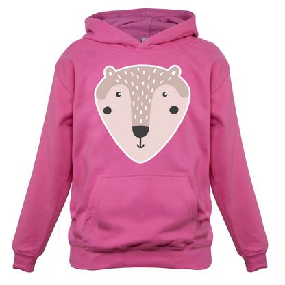 Smiley Face Mr Bear Kids T Shirt