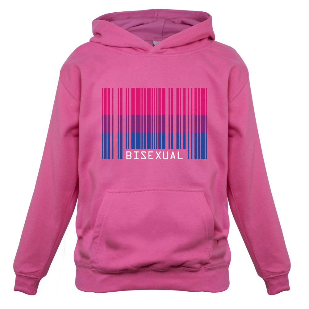LGBT Barcode Flags - Bisexual Kids T Shirt