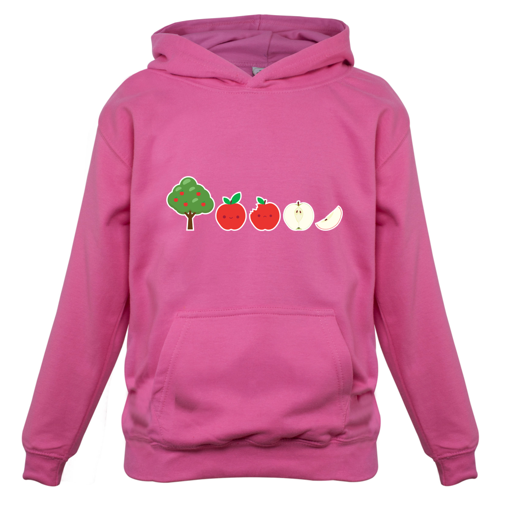 Evolution Of Apple Kids T Shirt