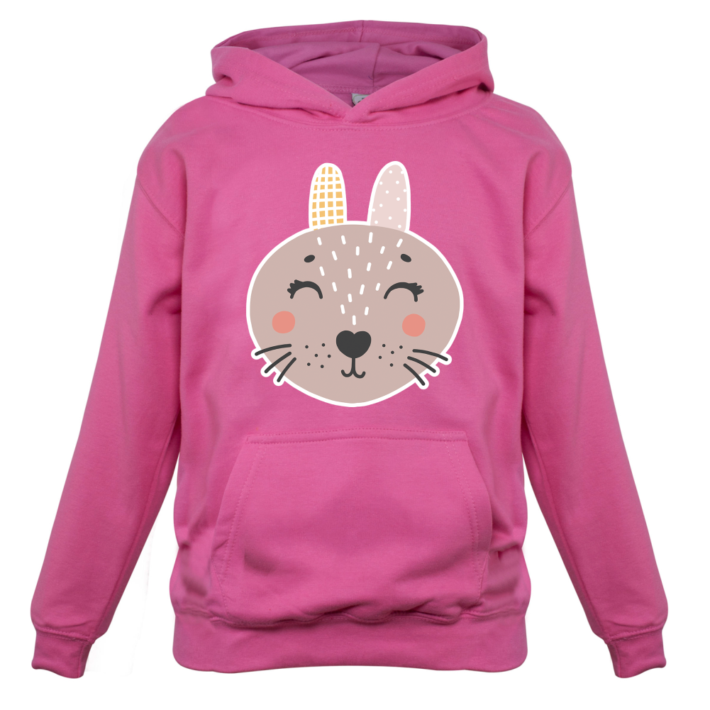 Smiley Face Mrs Rabbit Kids T Shirt