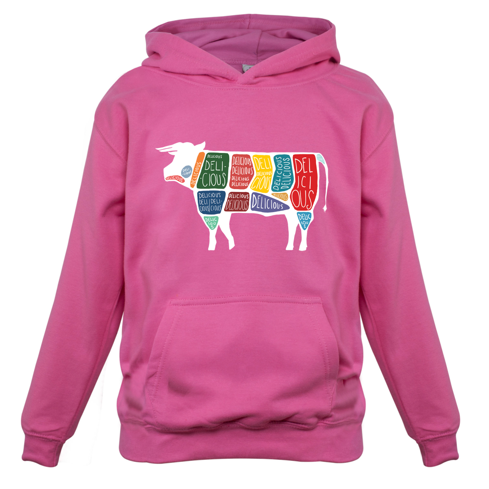 Delicious Cow Kids T Shirt