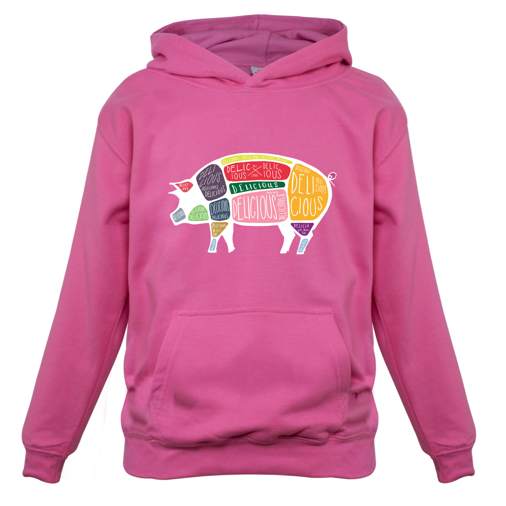 Delicious Pig Kids T Shirt