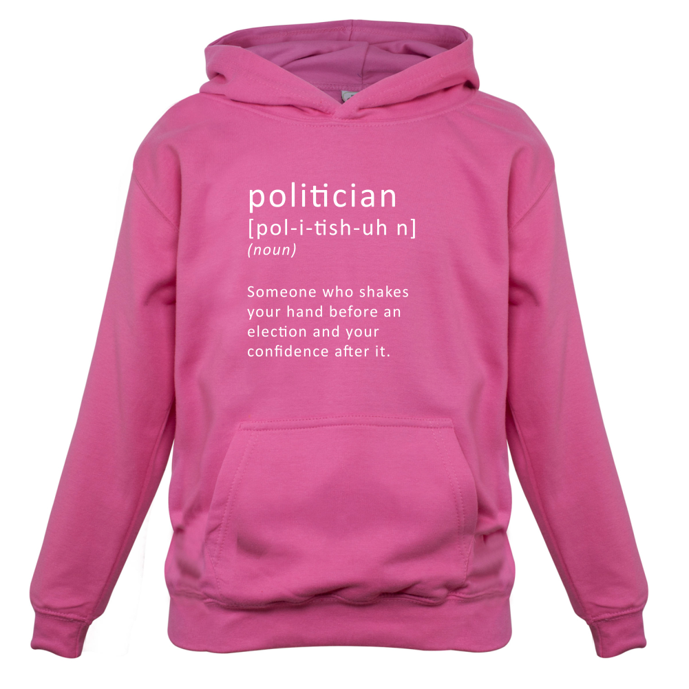 Funny Definition Politician Kids T Shirt