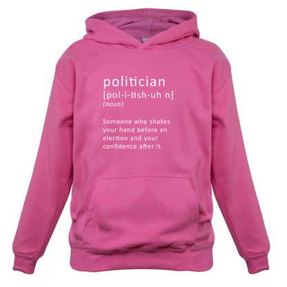 Funny Definition Politician Kids T Shirt
