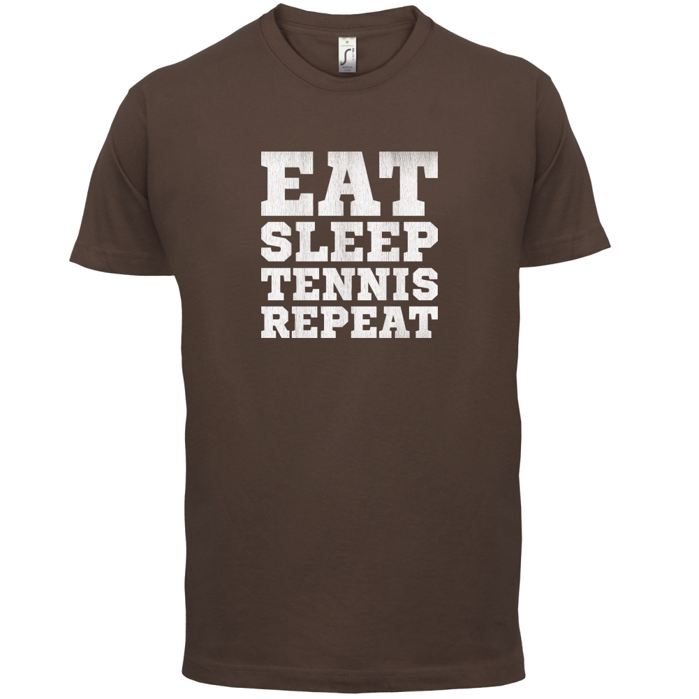 Eat Sleep Tennis Repeat T Shirt