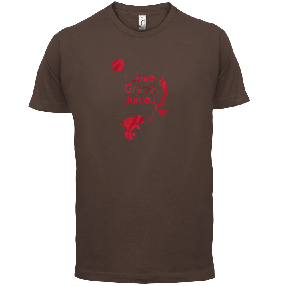 I Love Grape Juice T Shirt