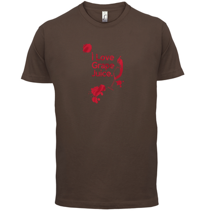 I Love Grape Juice T Shirt