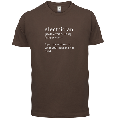 Electrician Who Repairs T Shirt