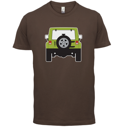 JW Rear Hyper Green T Shirt