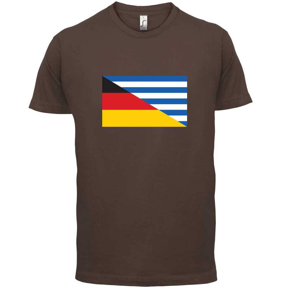 Half German Half Greek Flag T Shirt