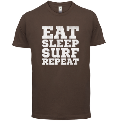 Eat Sleep Surf Repeat T Shirt
