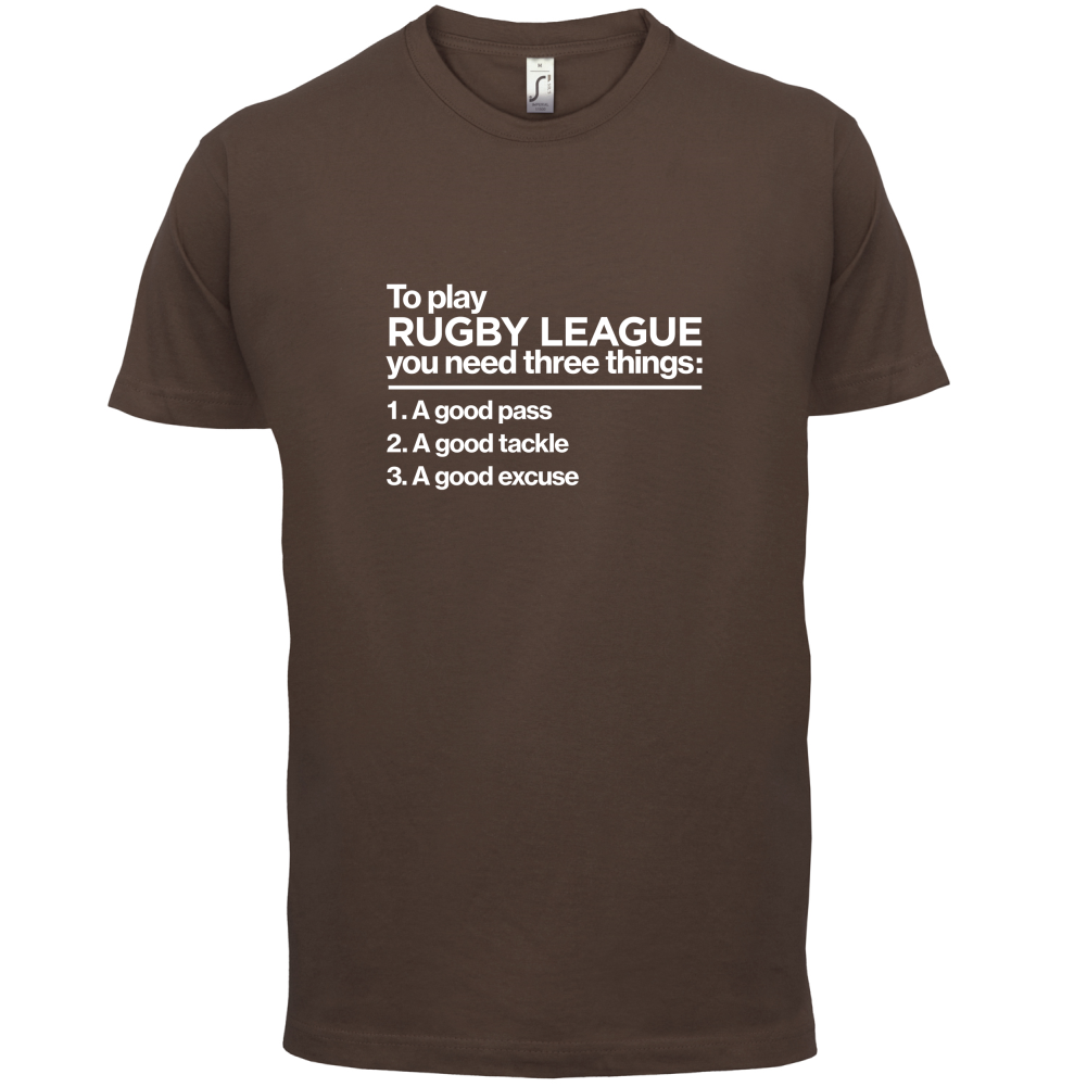 To Play Rugby League T Shirt