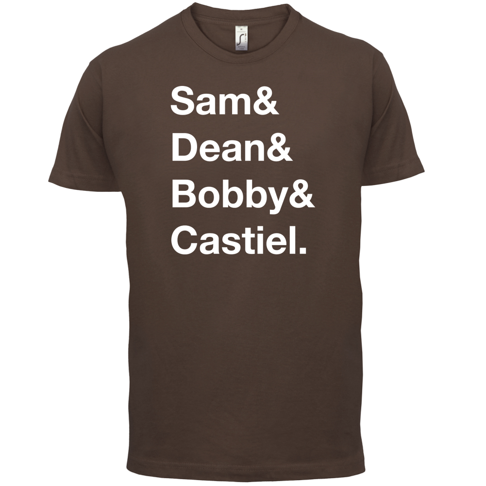 Sam & Dean & Bobby & Castiel T Shirt
