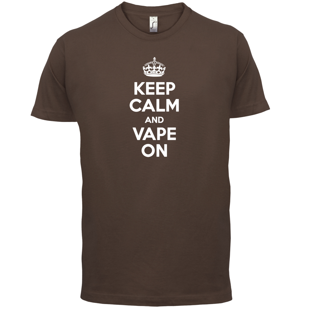 Keep Calm And Vape On T Shirt
