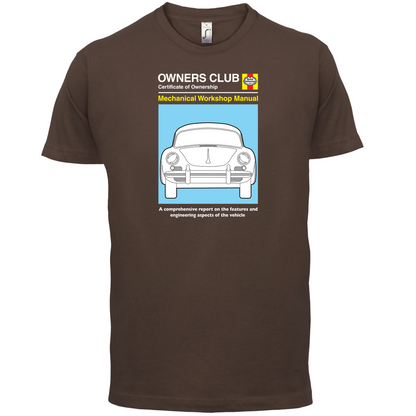 Car Owners Manual 356 T Shirt