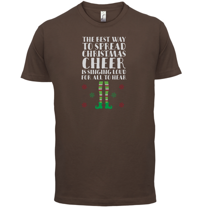 Spread Xmas Cheer, For All To Hear T Shirt