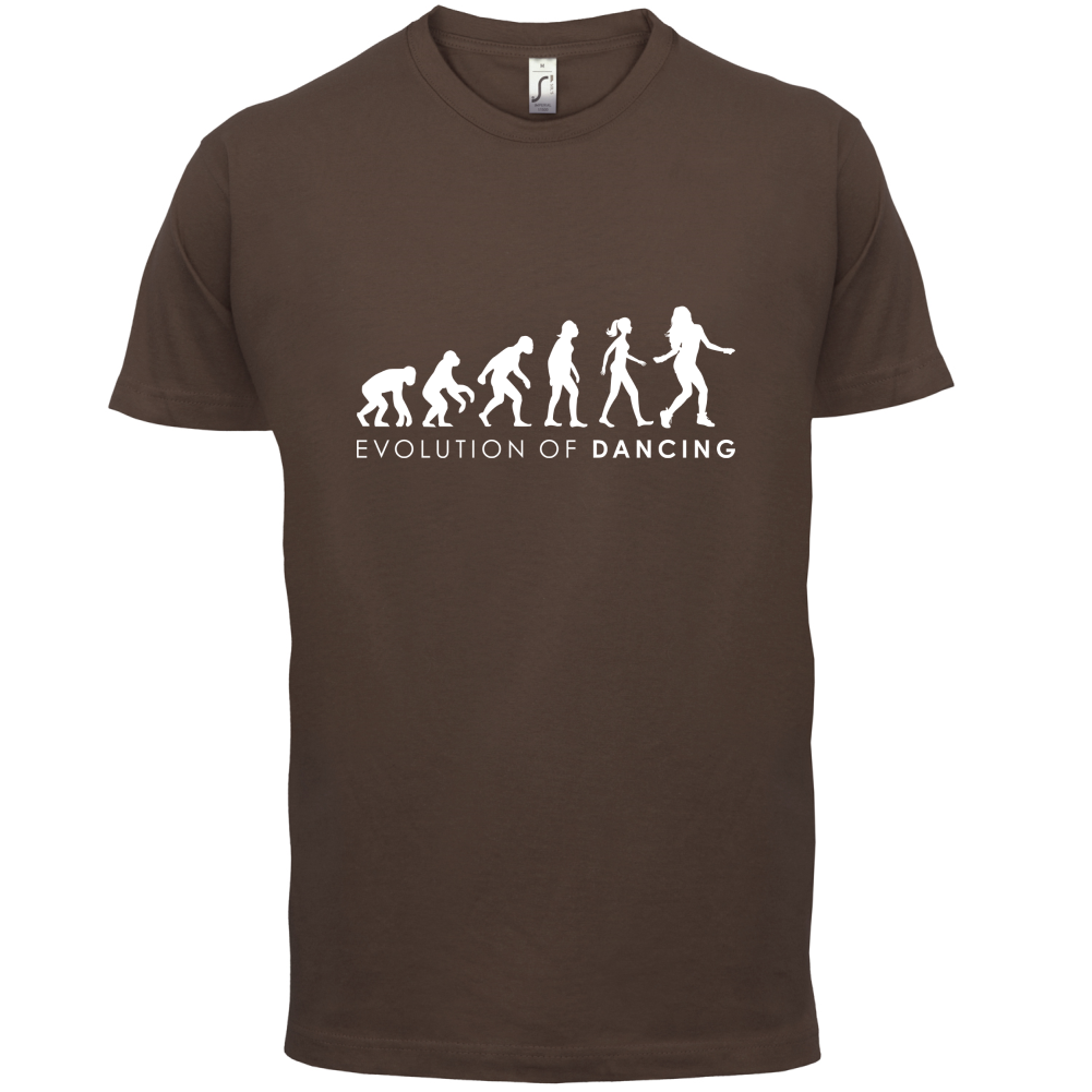 Evolution Of Woman Dancing  T Shirt