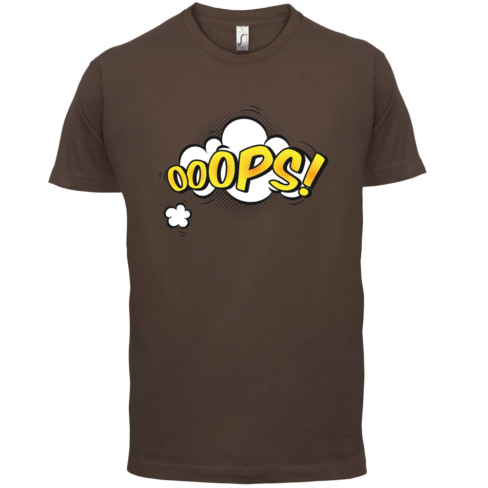 Oops! Word Art T Shirt