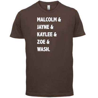 Malcolm & Jayne & Zoe T Shirt