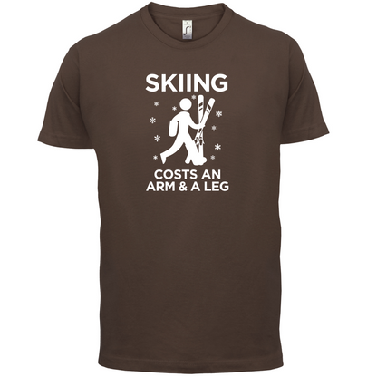 Skiing Costs Arm & A Leg T Shirt