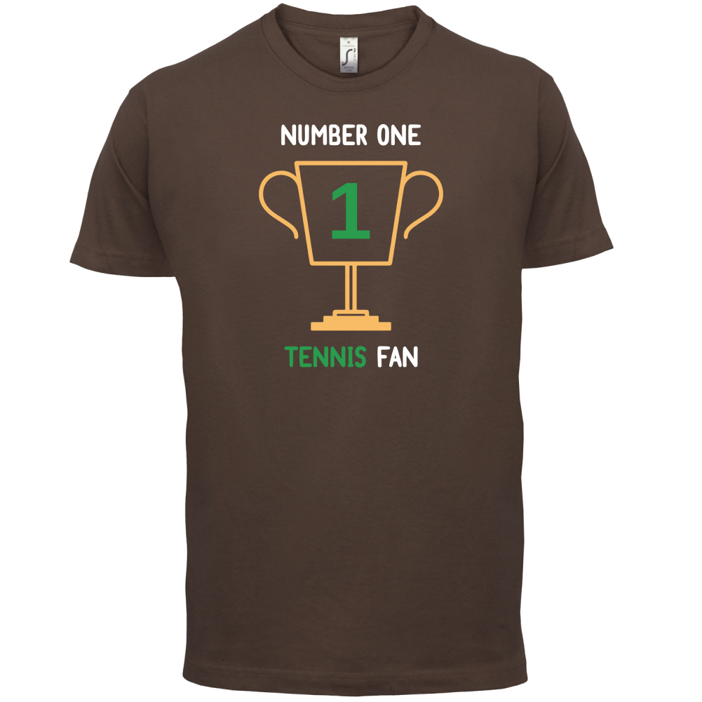 Number 1 Tennis Fan T Shirt
