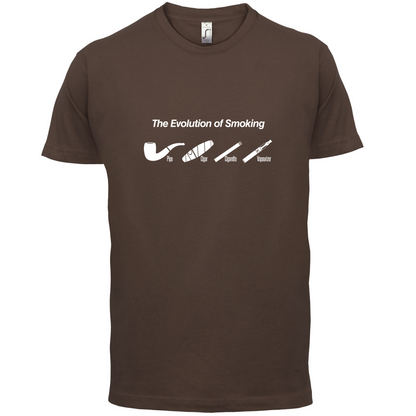 Evolution of Smoking T Shirt