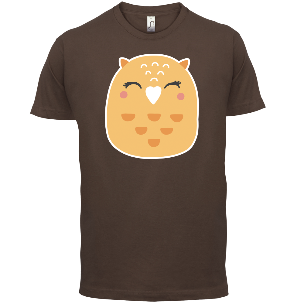 Smiley Face Mrs Owl T Shirt