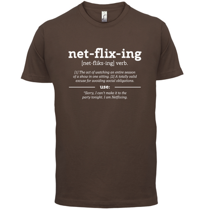Definition Netflix T Shirt